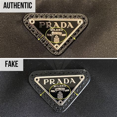 how do i know if my prada bag is real|Prada purse fake.